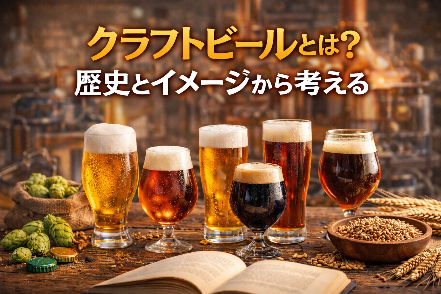 02.クラフトビールとは？歴史とイメージから考える