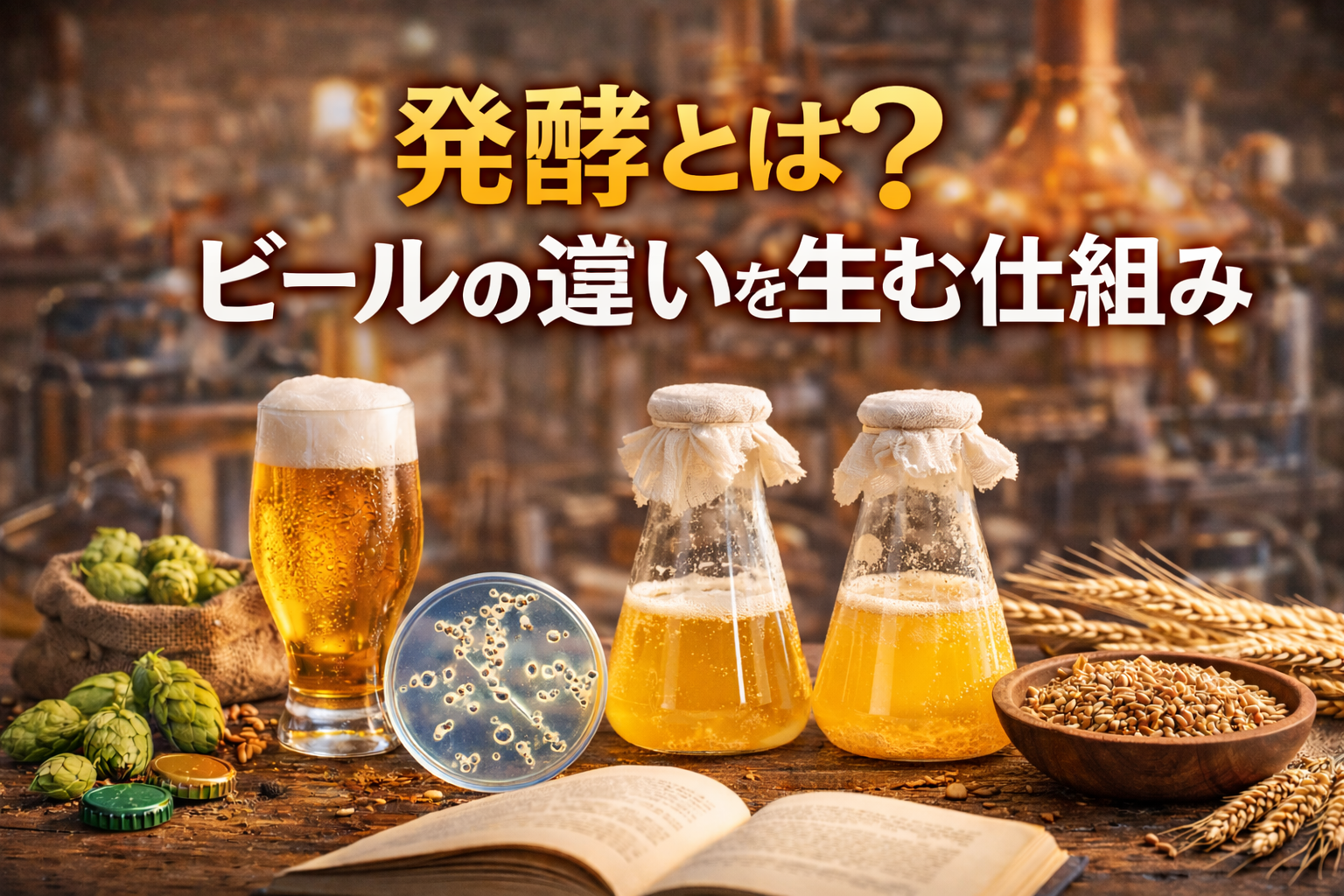 03.発酵とは何か？ビールの味と個性が生まれる理由