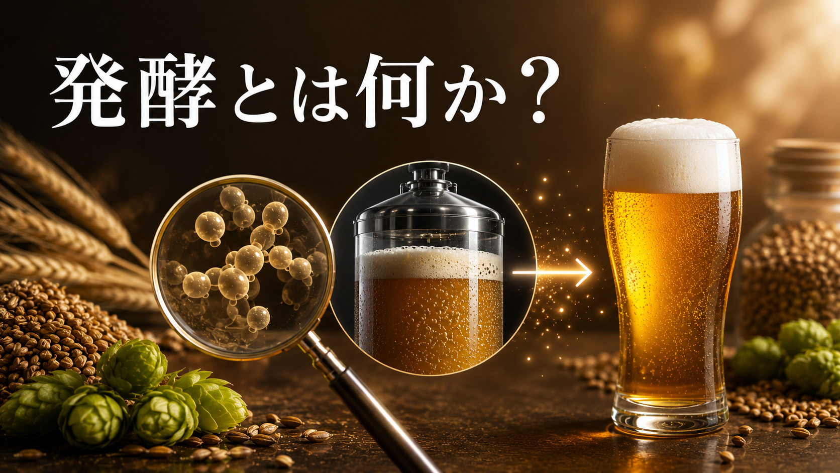 発酵とは何か？ビールの味と個性が生まれる理由【03】