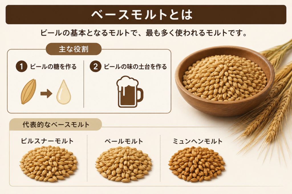 ビールのモルトの種類とは？ ベースモルトとスペシャリティモルトの違いをわかりやすく解説【07-3】 - ビールをもっと面白くするサイト