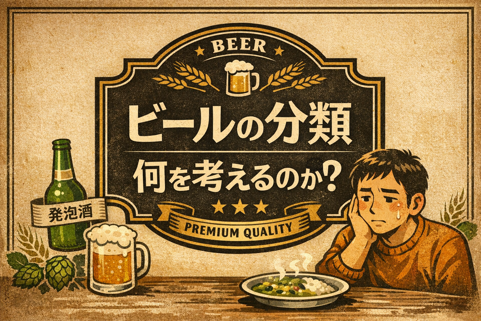ビールの分類とは何か ― ビール・発泡酒・第三のビールの違いから見る日本のビール市場【22-3】