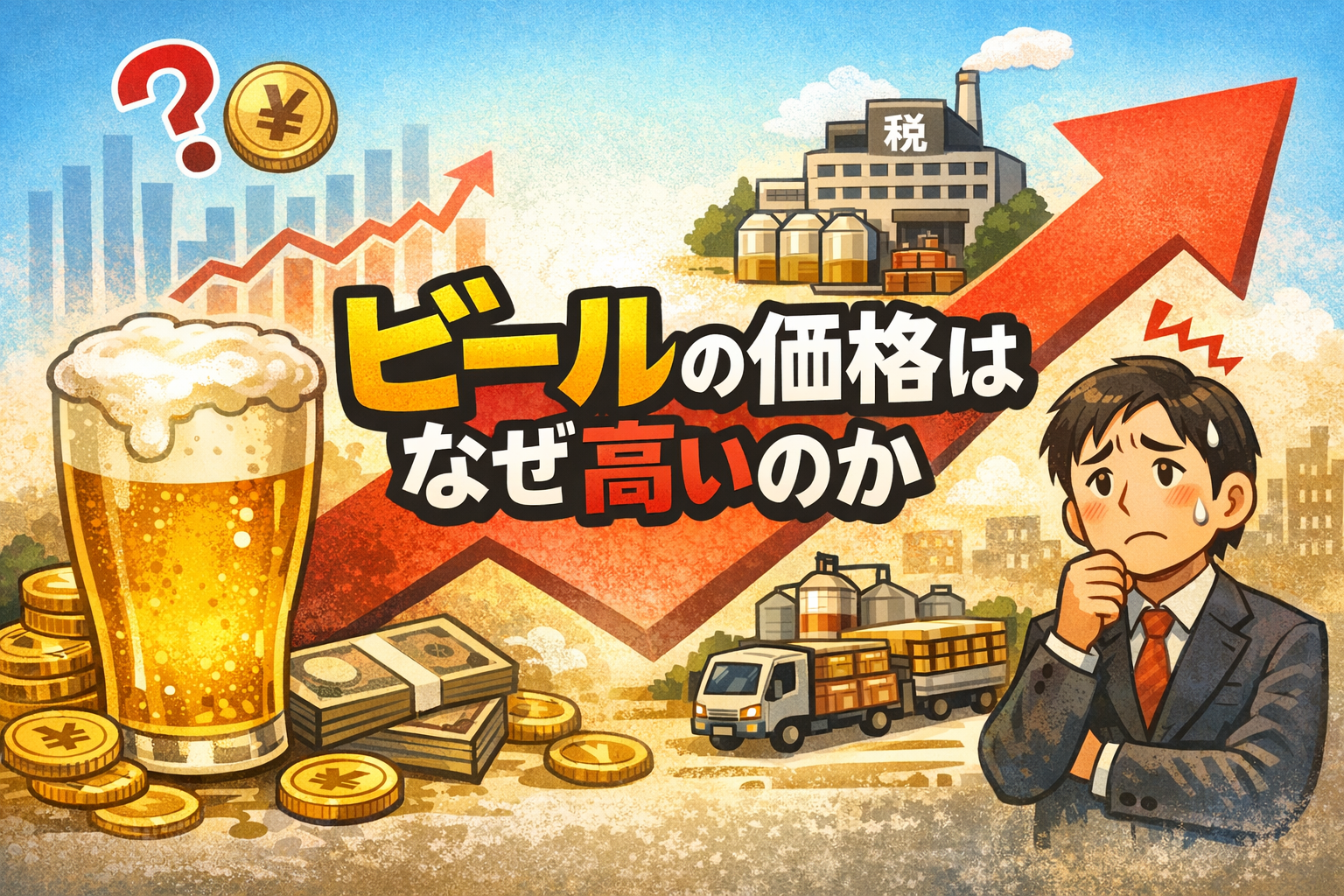 ビールの価格はなぜ高いのか　― 酒税・原価・流通から読み解くビール価格の仕組み【22-8】