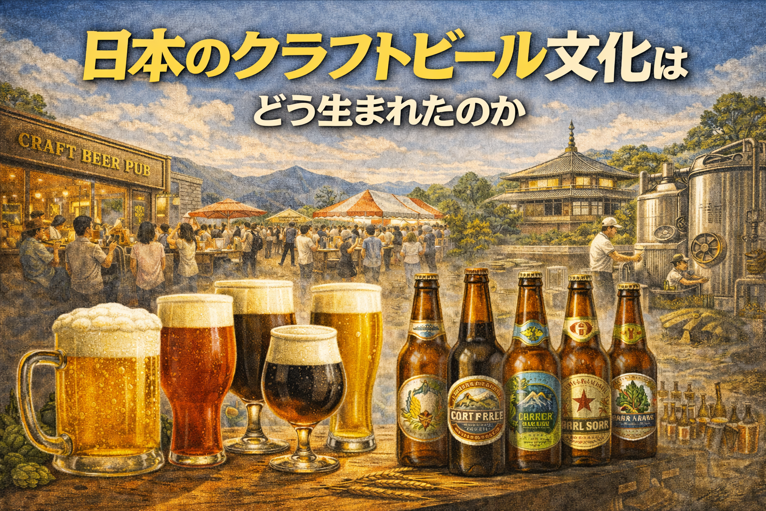 日本のクラフトビール文化はどう生まれたのか ― 地ビールからクラフトビールへ【19】
