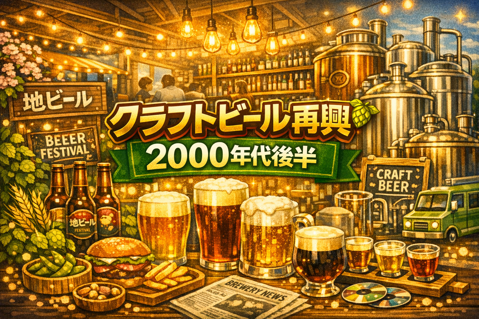 クラフトビール再興（2000年代後半） ― 日本クラフトビール文化が再び動き始めた時代【20-4】