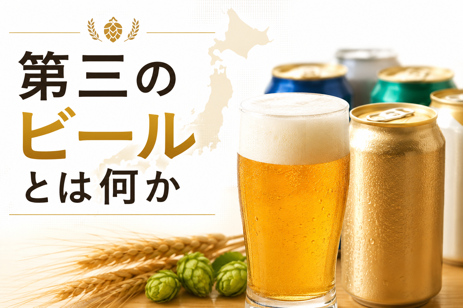 第三のビールとは何かをテーマに、発泡酒の次に生まれた日本独自のビール文化を解説画像