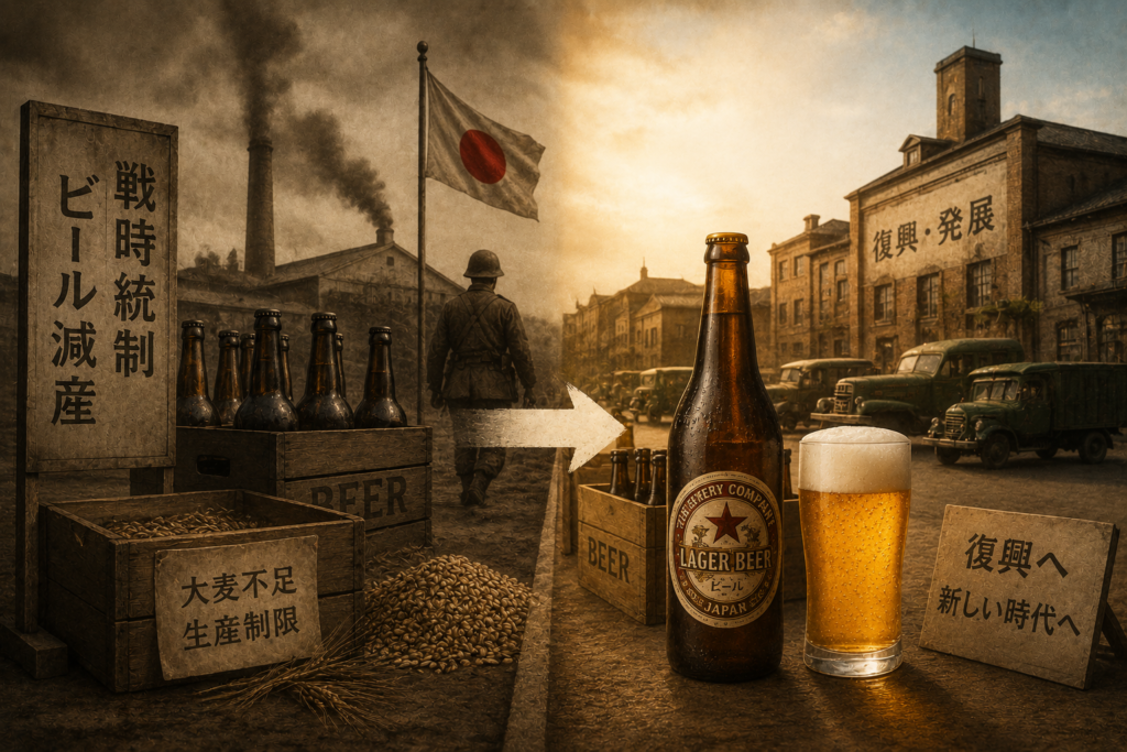 戦時から復興へ移行イメージ画像