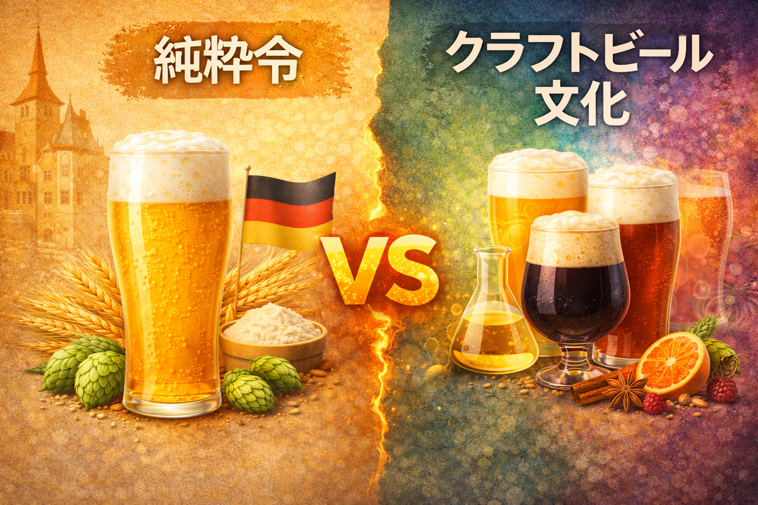 副原料はビールらしくないのか？純粋令とクラフトビール文化から考える【B-12-8】