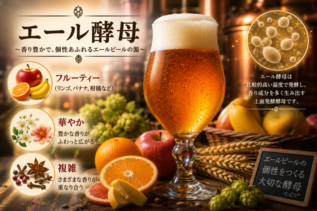 エール酵母ビールのイメージ画像