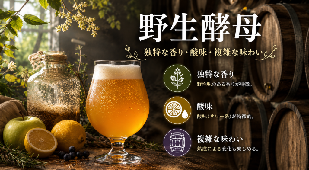 野生酵母ビールのイメージ画像